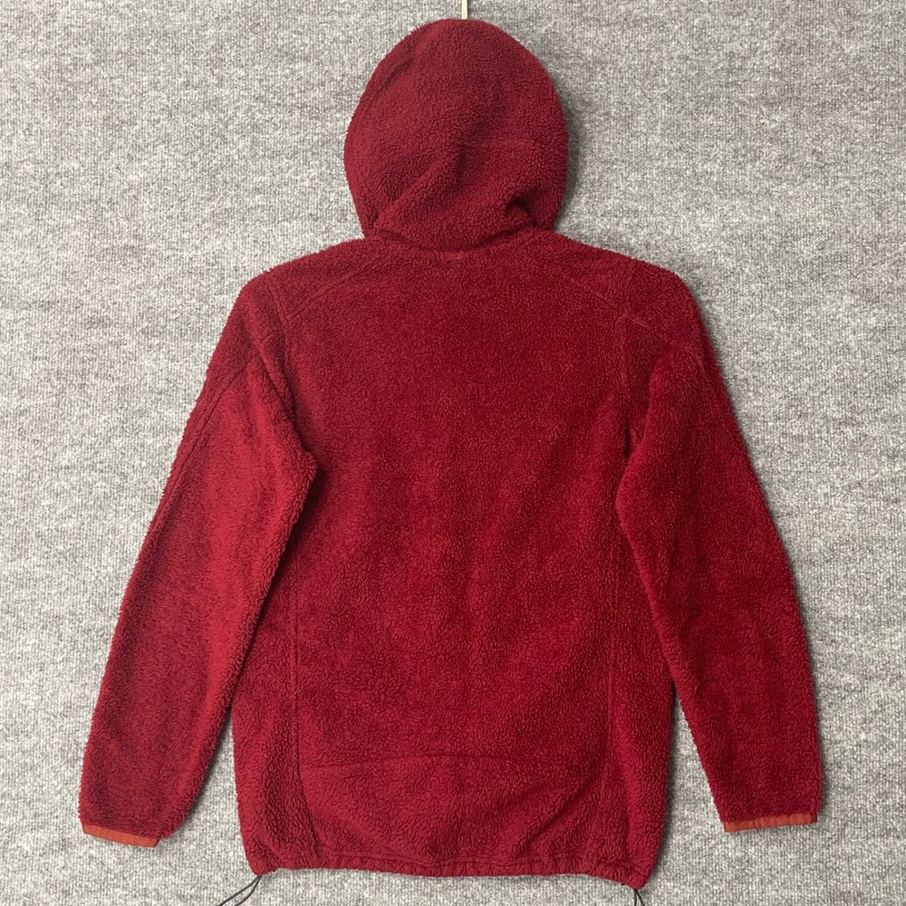 KUHL Red Fleece Hoodie Pullover Quarter Zip Women's Size Small Hiking Corpcore - Picture 3 of 10